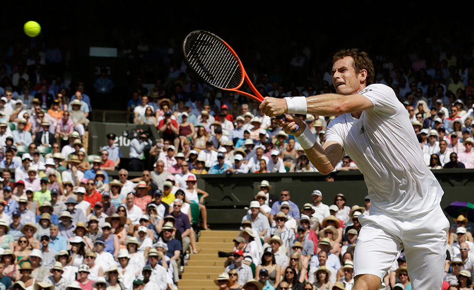 British tennis player Andy Murray