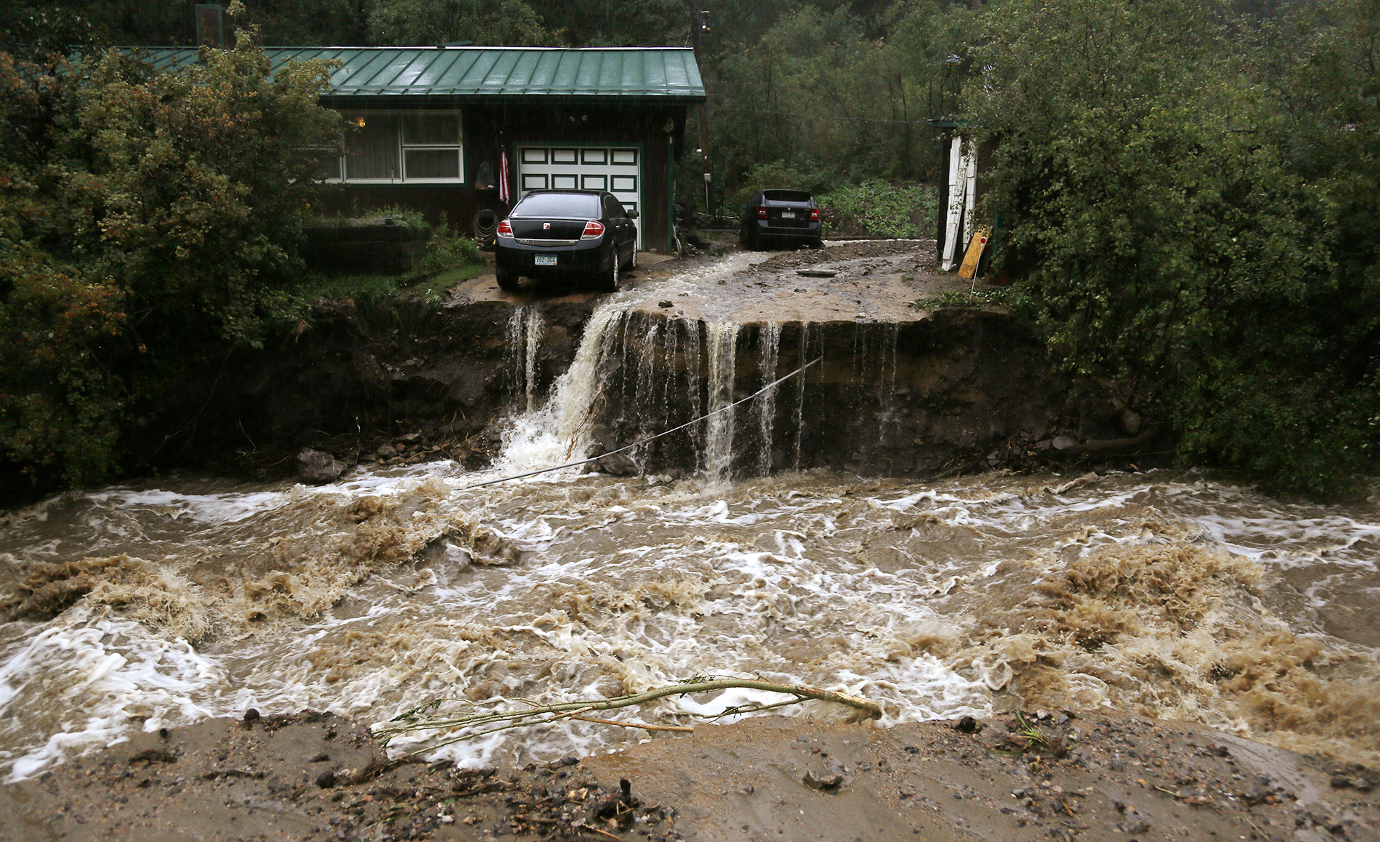 Flash flood in Colorado