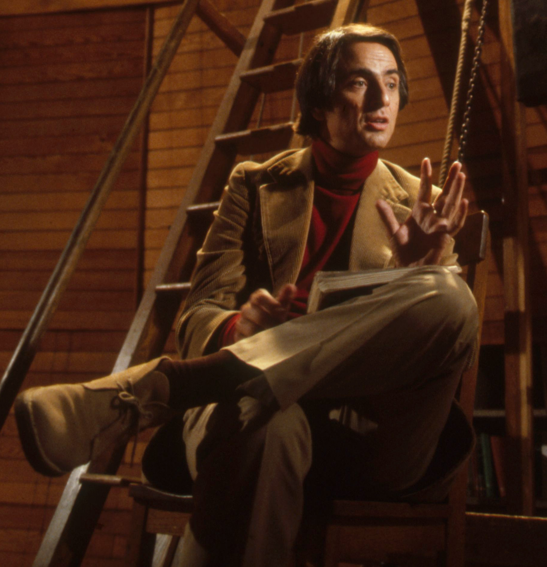 American astronomer Carl Sagan