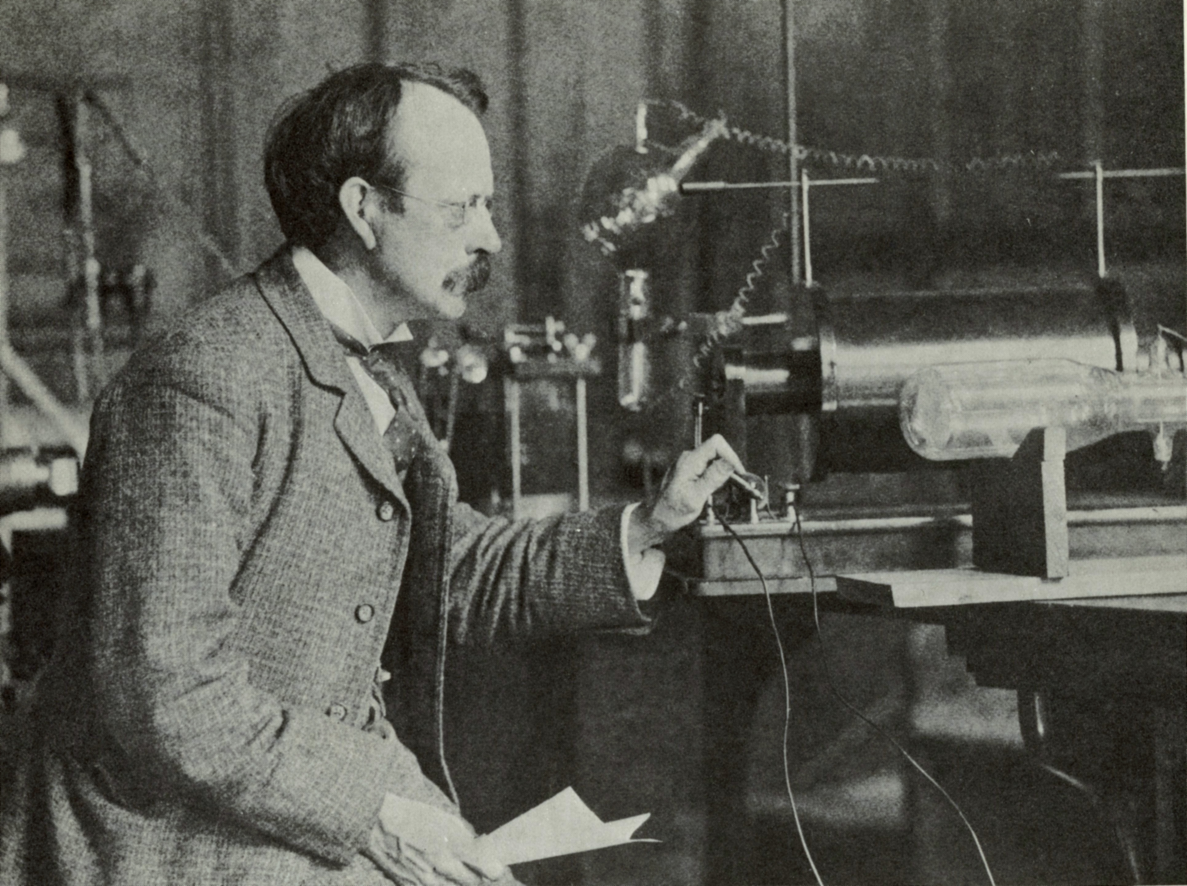 Sir Joseph John Thomson, British physicist, discoverer of the electron