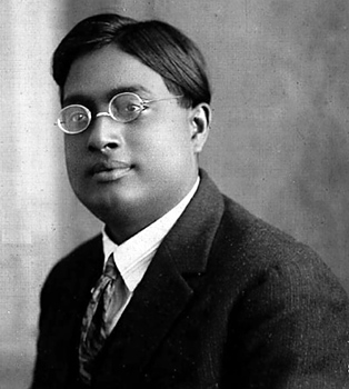 The Indian physicist Satyendra Nath Bose