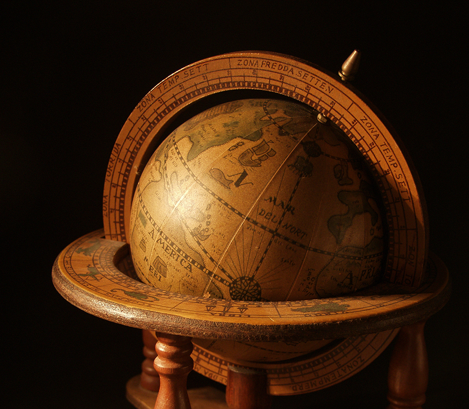 Antique globe