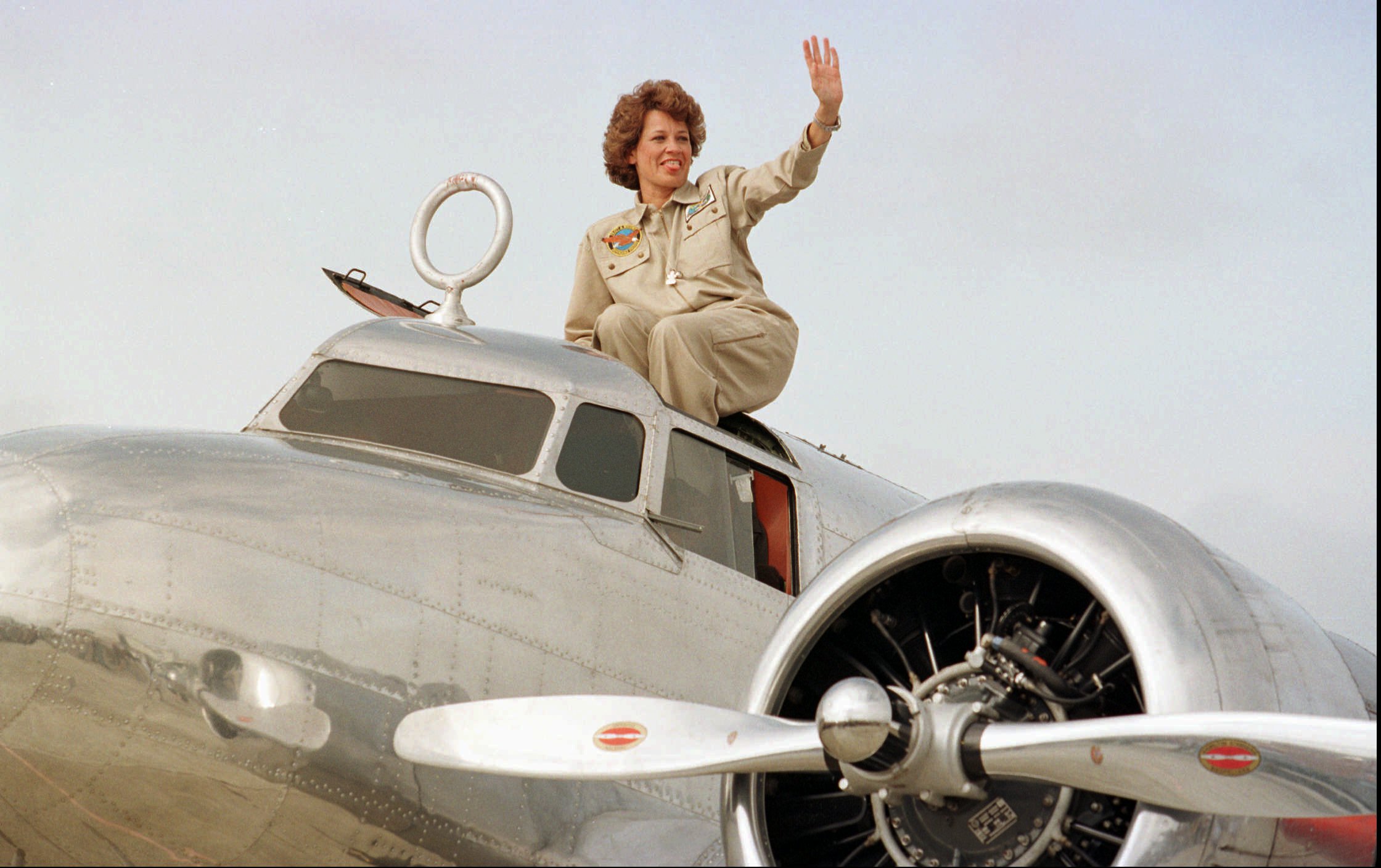 American aviator Linda Finch