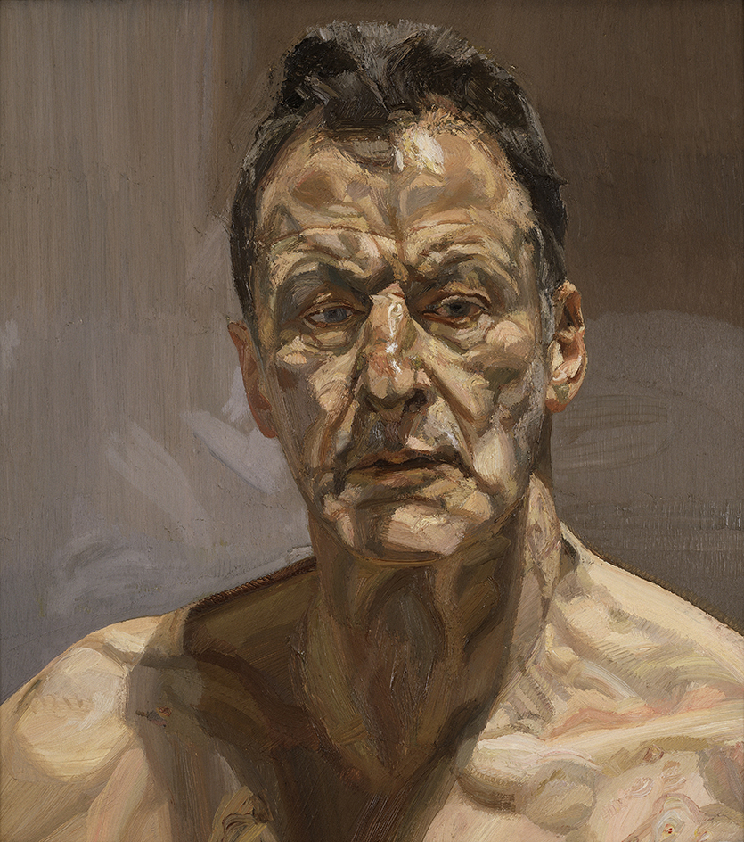 British painter Lucian Freud