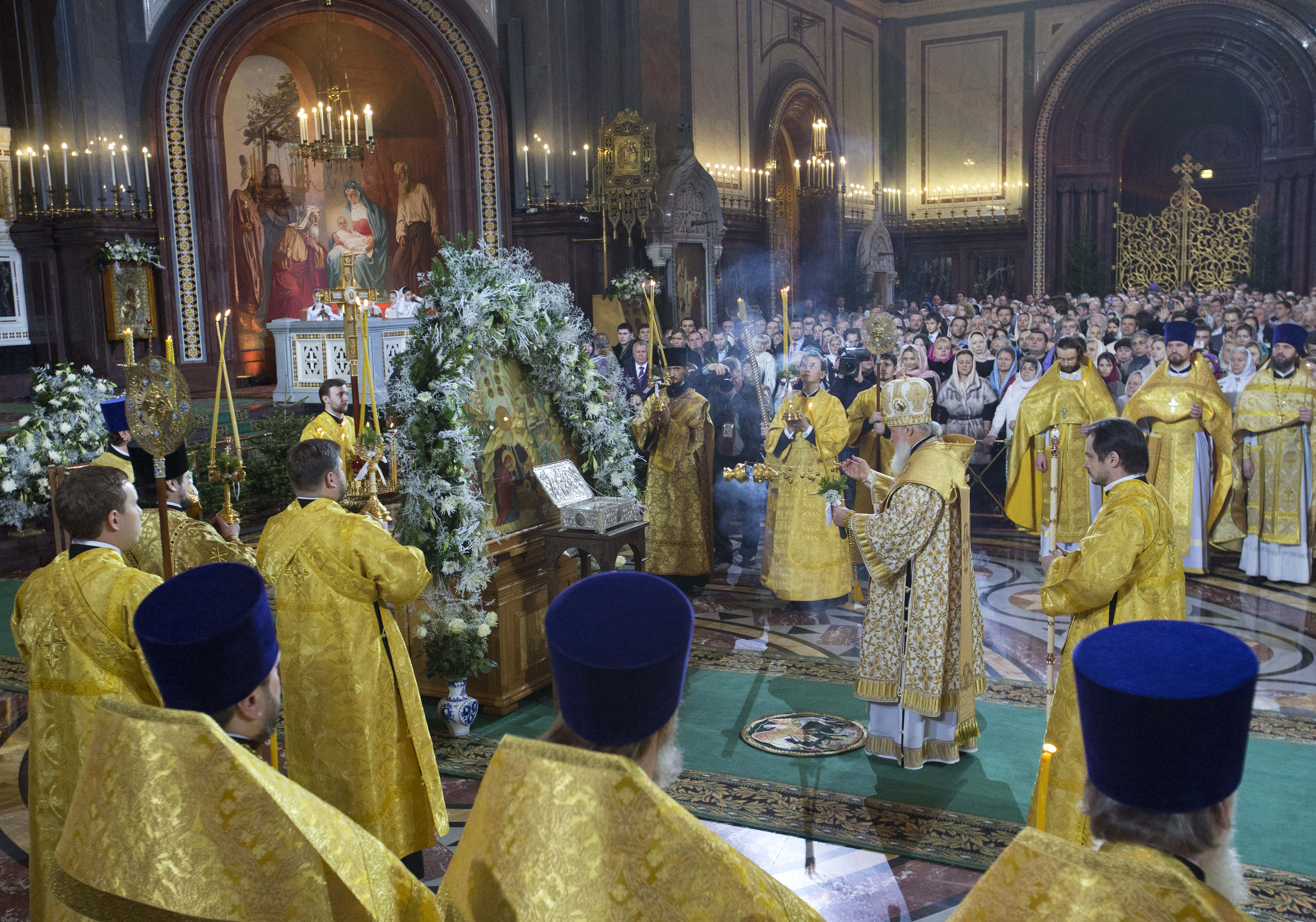 Russian Orthodox Christmas Mass