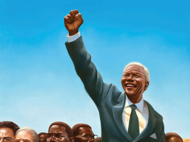 Nelson Mandela by Kadir Nelson