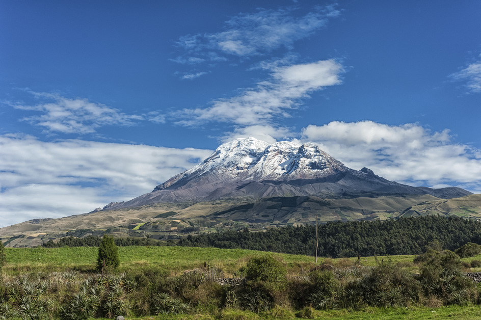 Chimborazo volcano, Ecuador