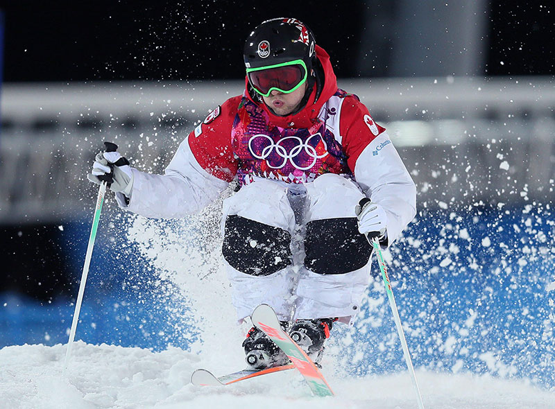 Canadian skier Alex Bilodeau at the 2014 Winter Olympic Games