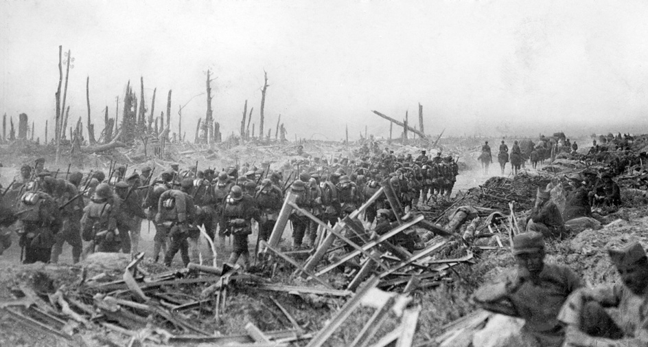 German troops during the Battle of Arras