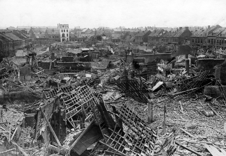 Ruins of Lens from the Battle of Arras