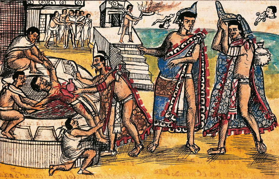 Human sacrifice in Aztec religion