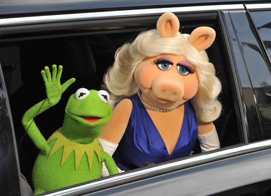 Kermit and Miss Piggy