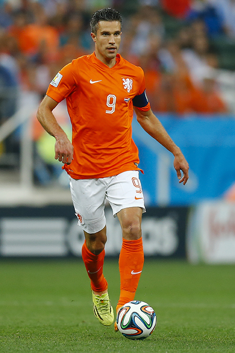 Dutch soccer star Robin van Persie