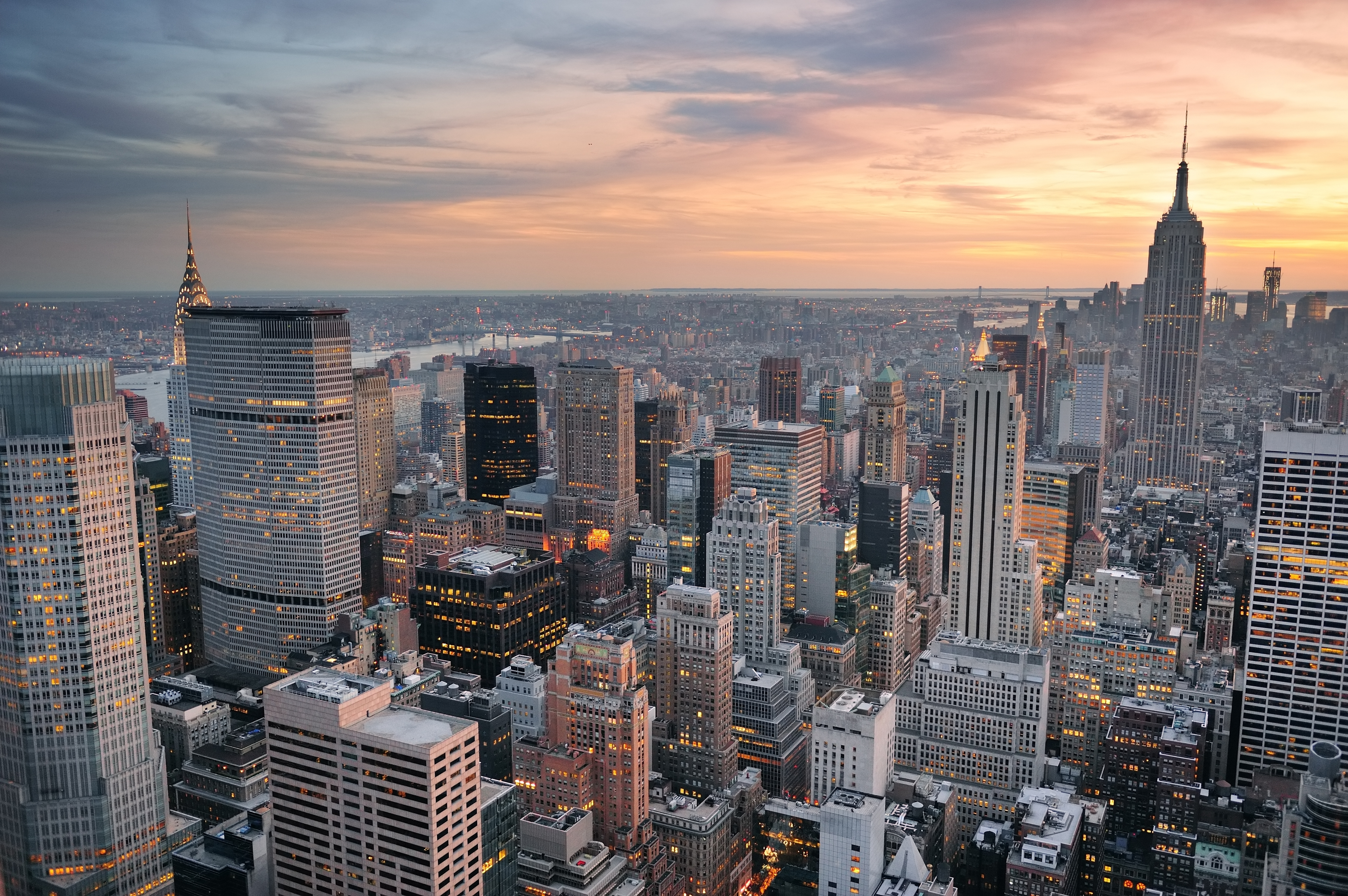 Skyline of New York City