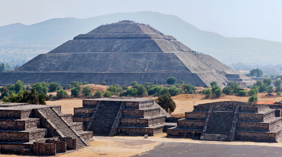 Pyramid of the Sun at Teotihuacán