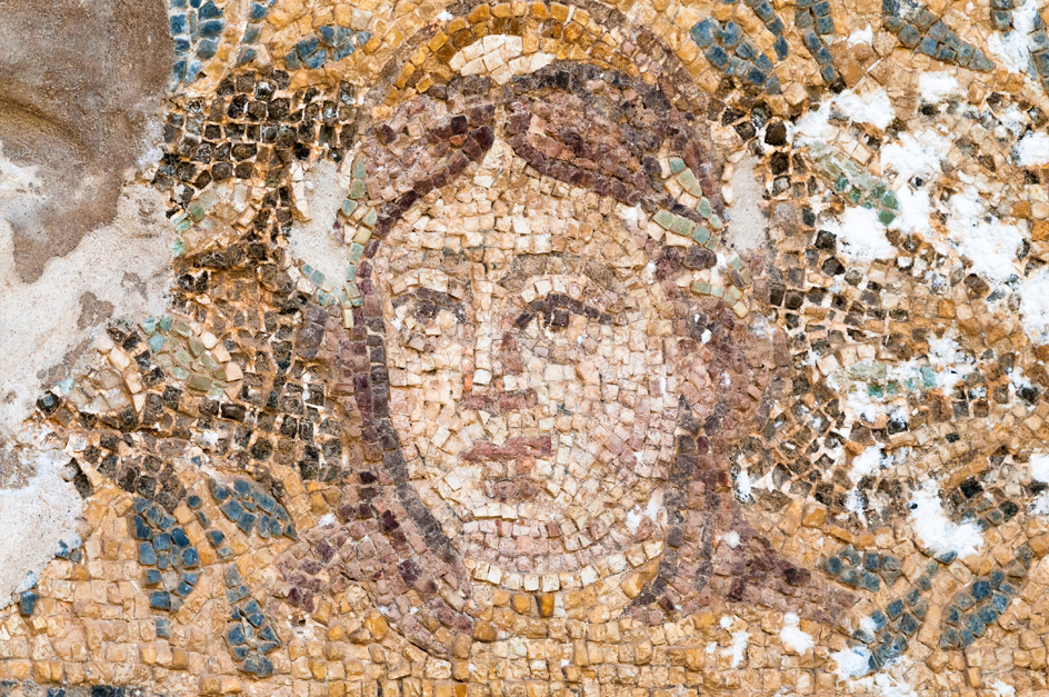 Mosaic showing Hades