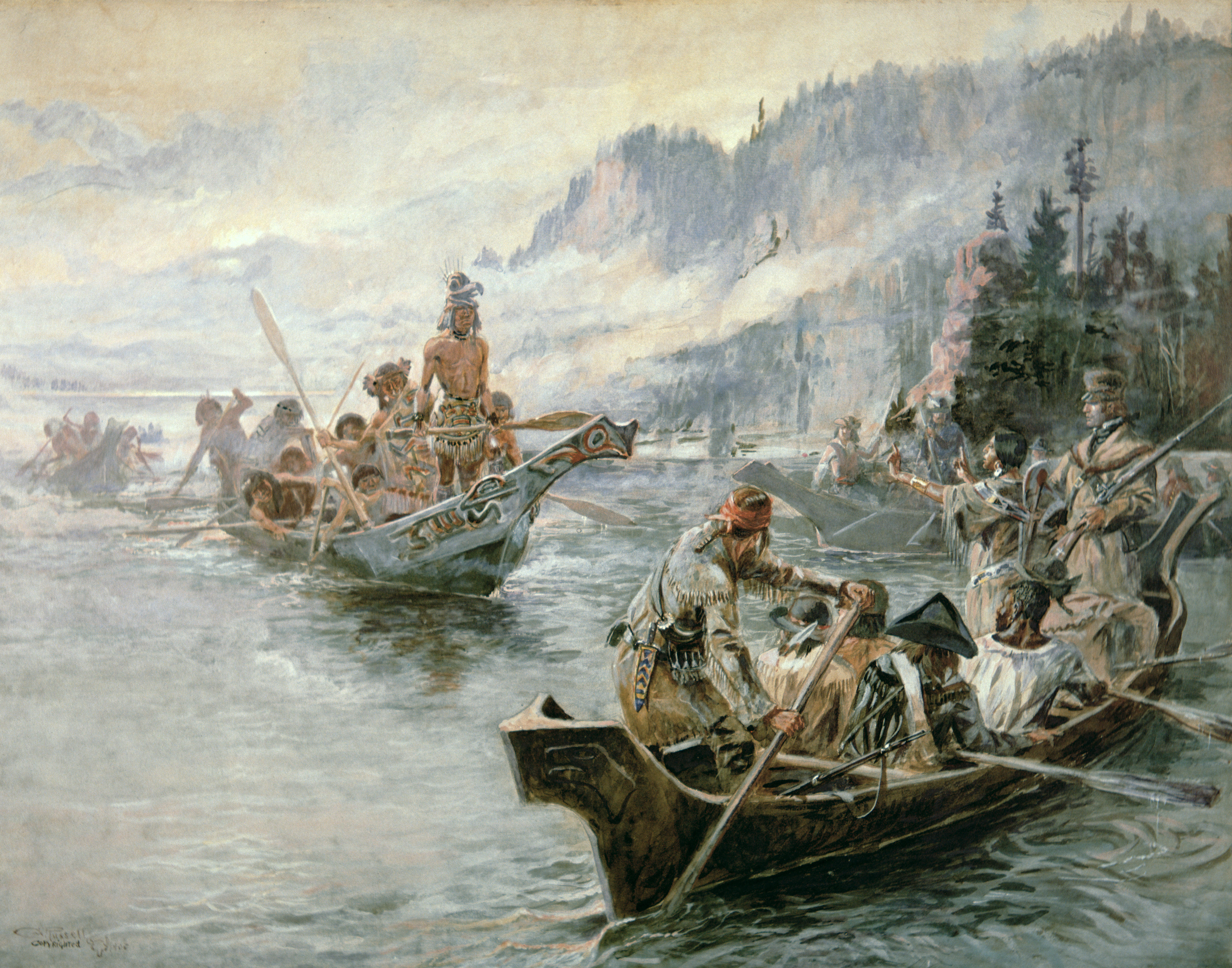 Sacagawea and the Lewis and Clark expedition