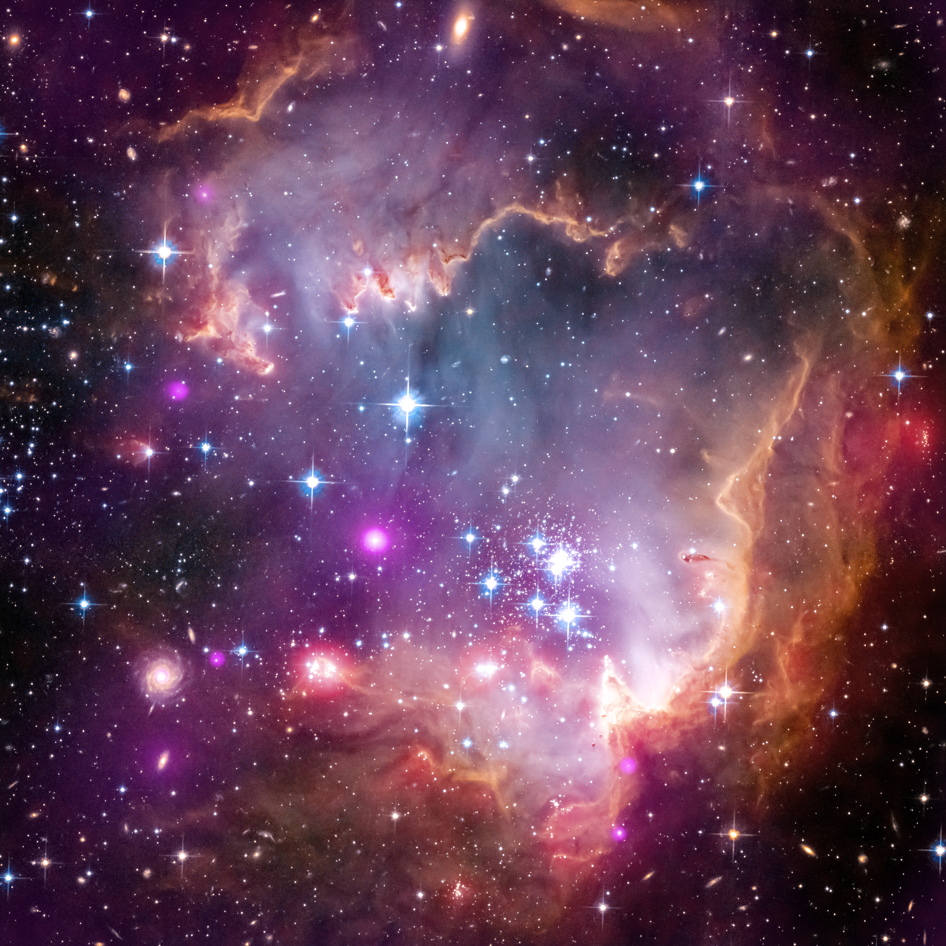 Star cluster NGC 602 in the Small Magellanic Cloud