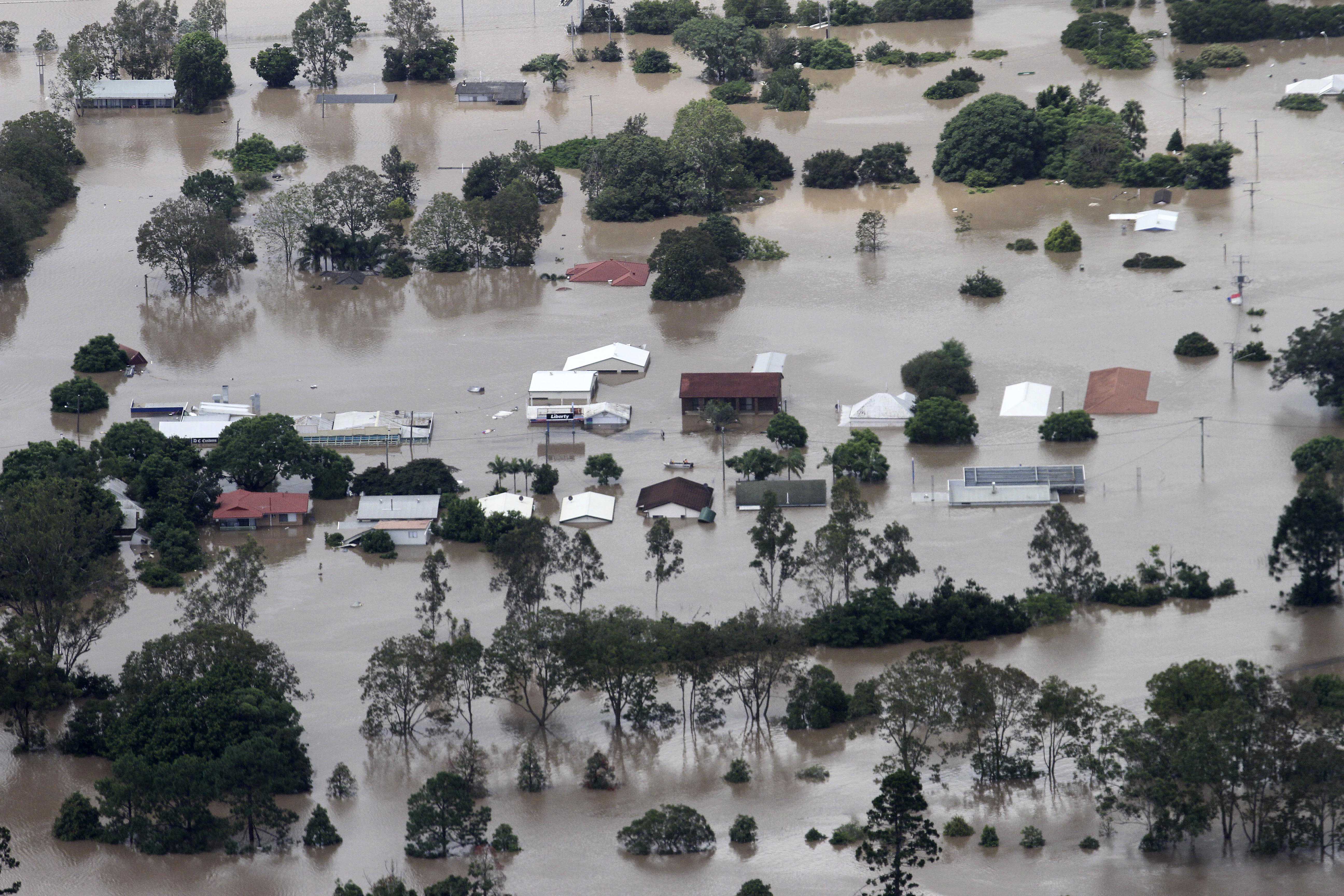 Flooding in Brisbane, Australia