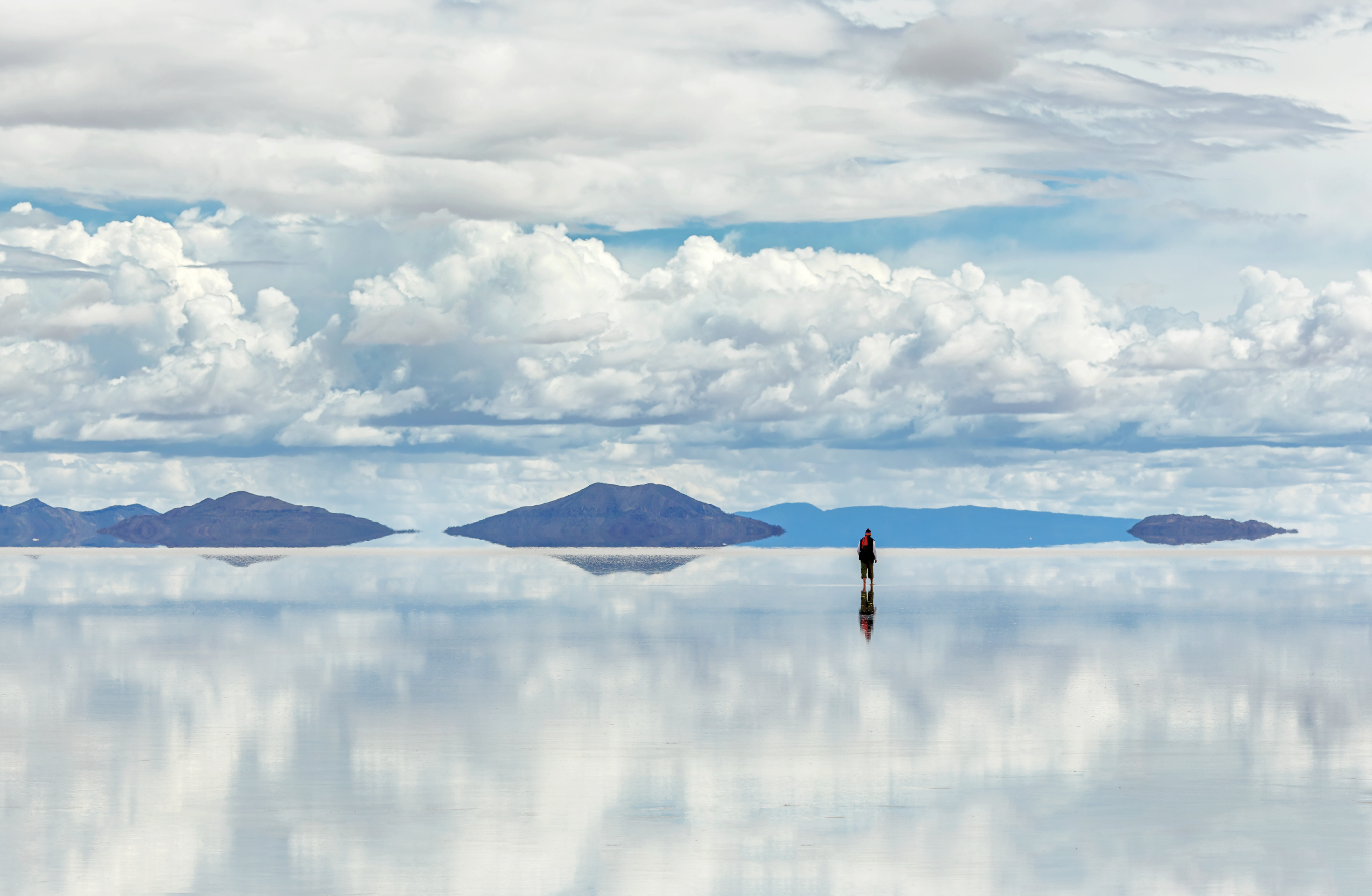 Salar de Uyuni salt flat, Bolivia