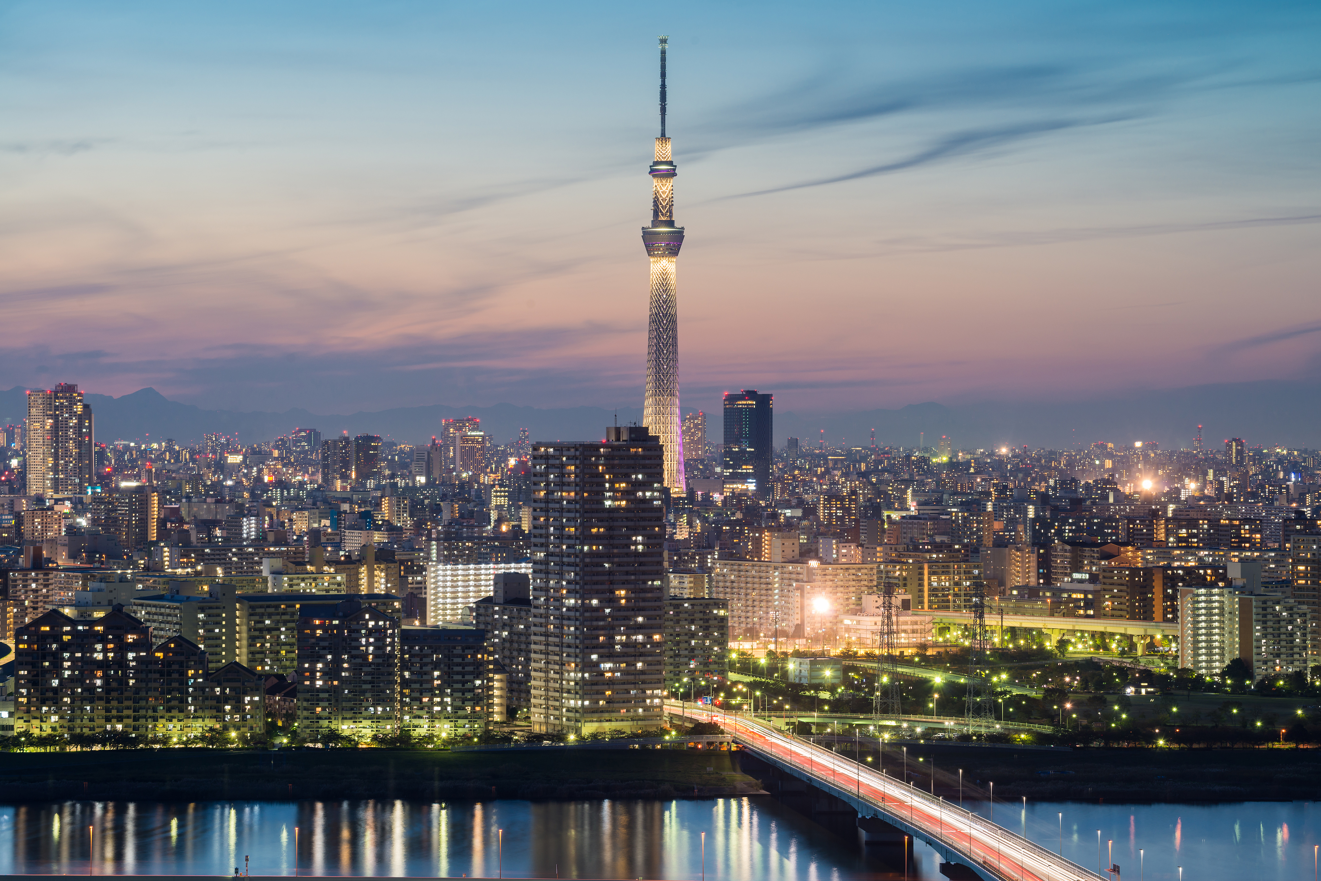 Tokyo skyline