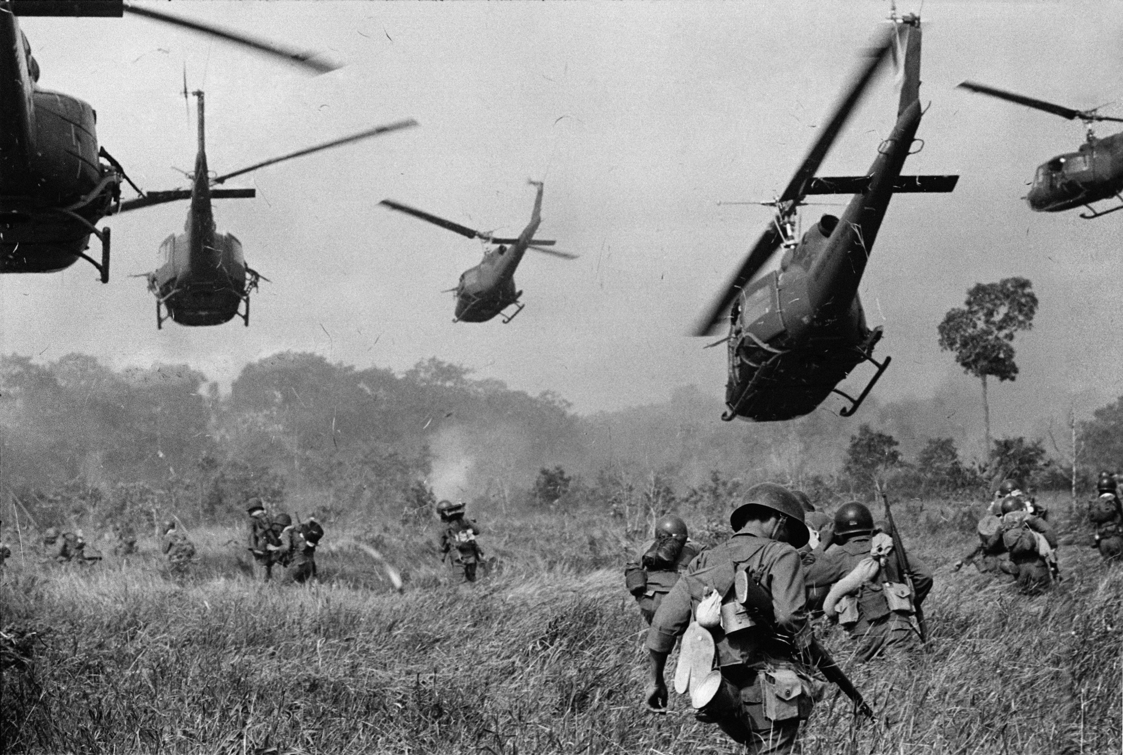 U.S. Army helicopters in the Vietnam War