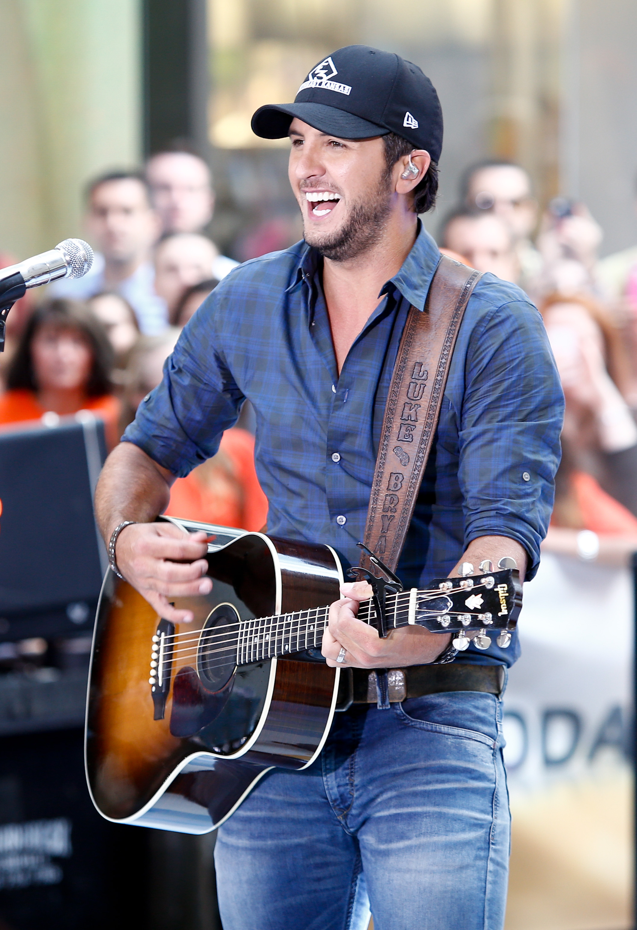 American country music singer Luke Bryan