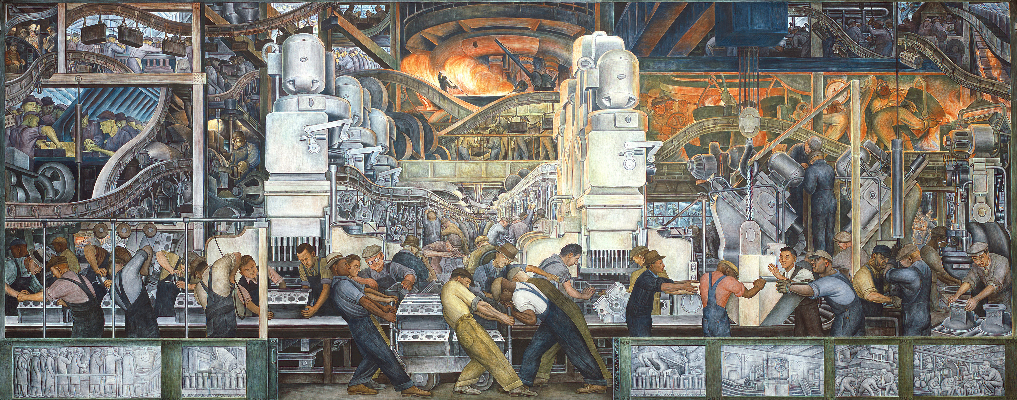 Mural by Diego Rivera