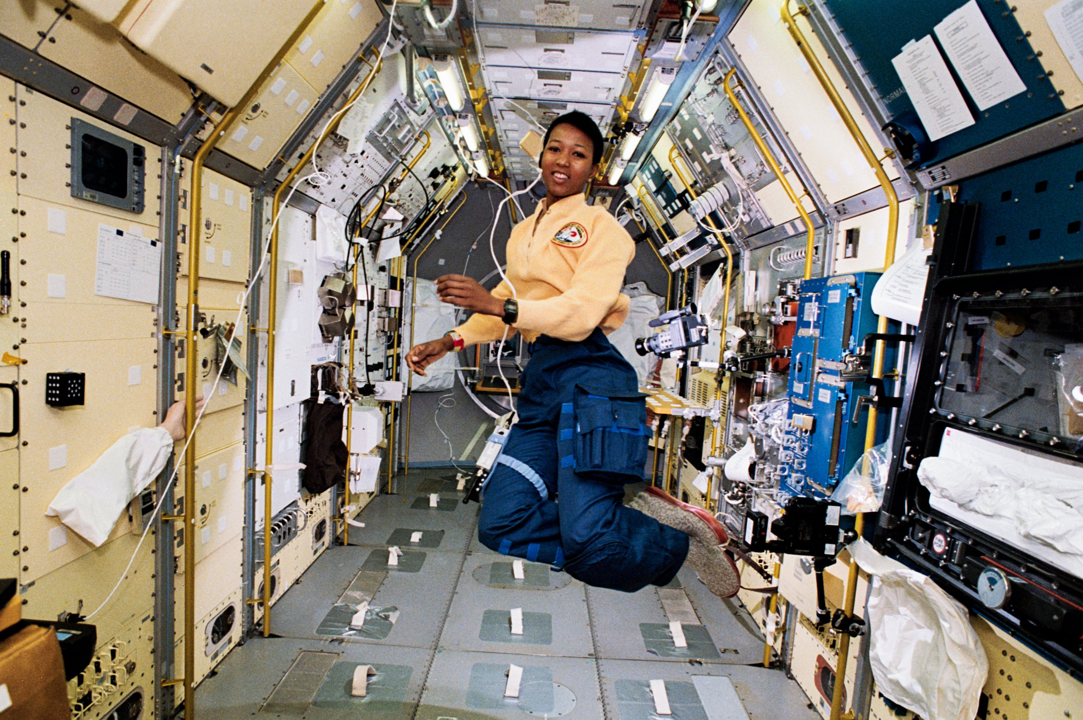 Mae Jemison in Spacelab