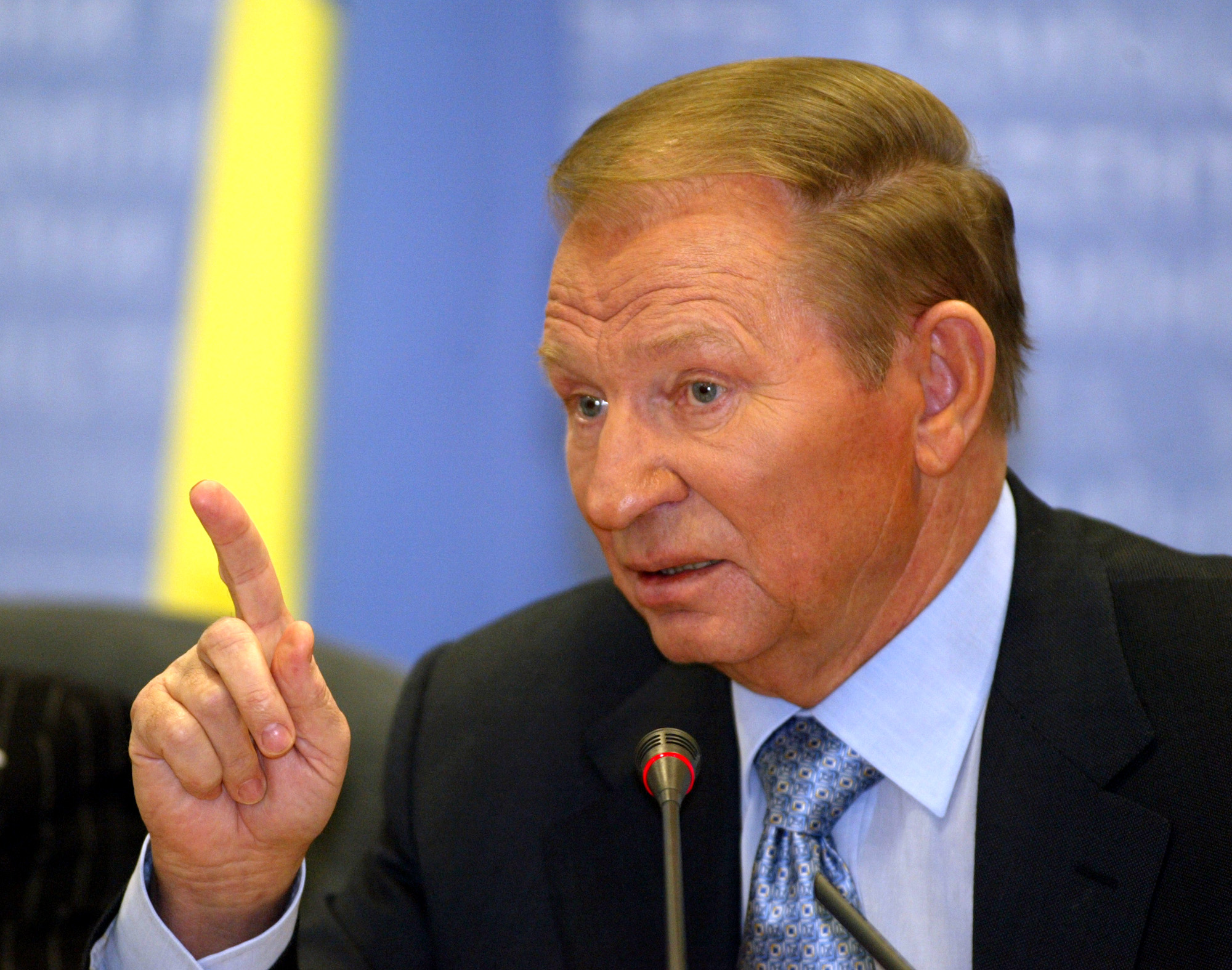 Ukrainian President Leonid Kuchma