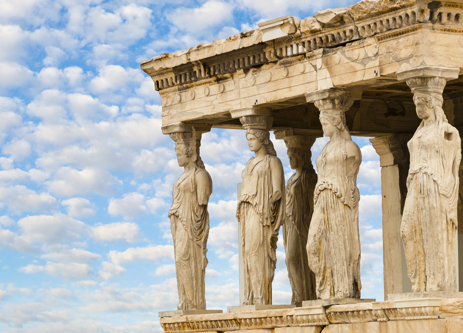 Erechtheum temple, Athens, Greece