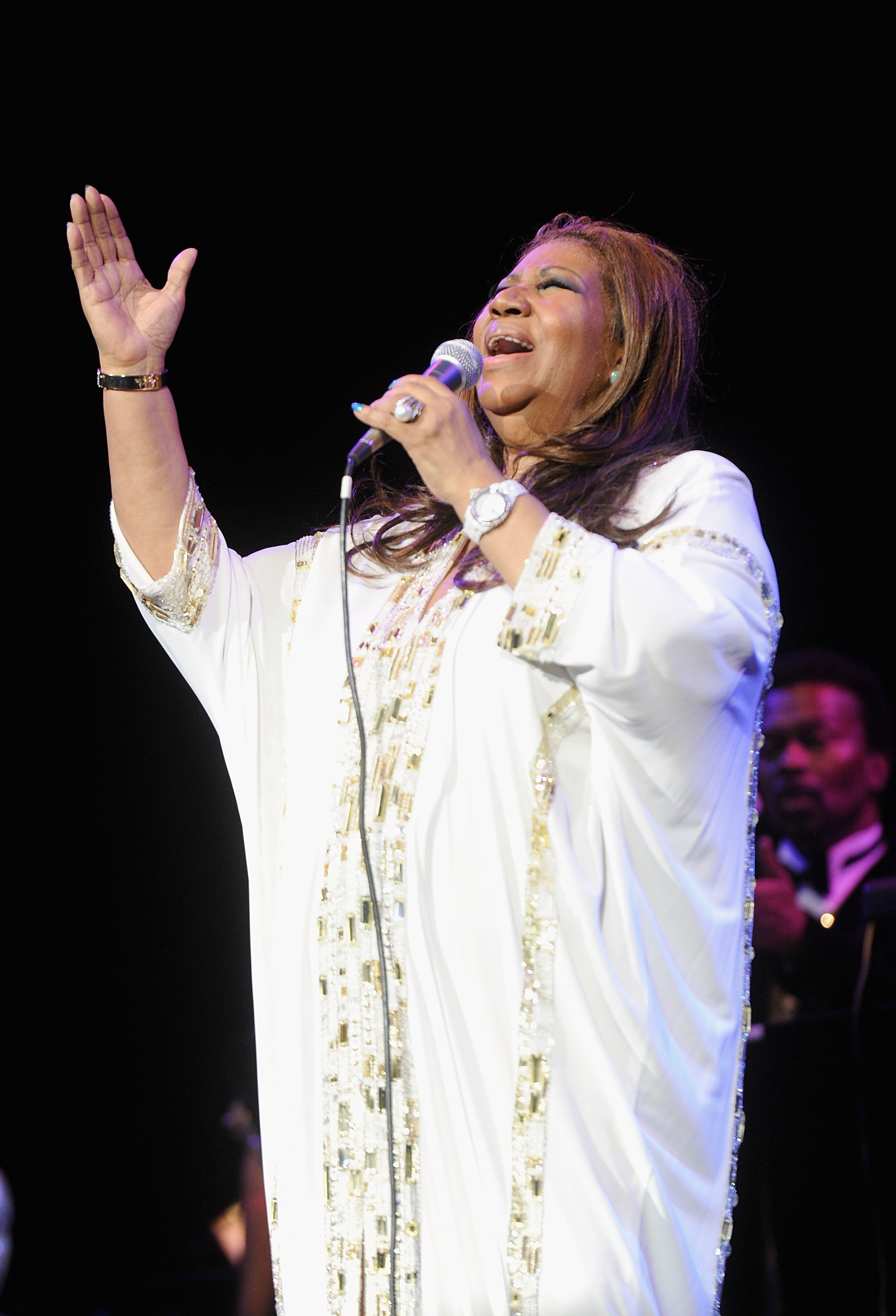 American singer Aretha Franklin