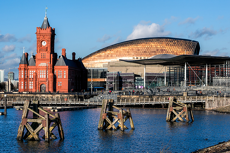 Cardiff Bay in Wales