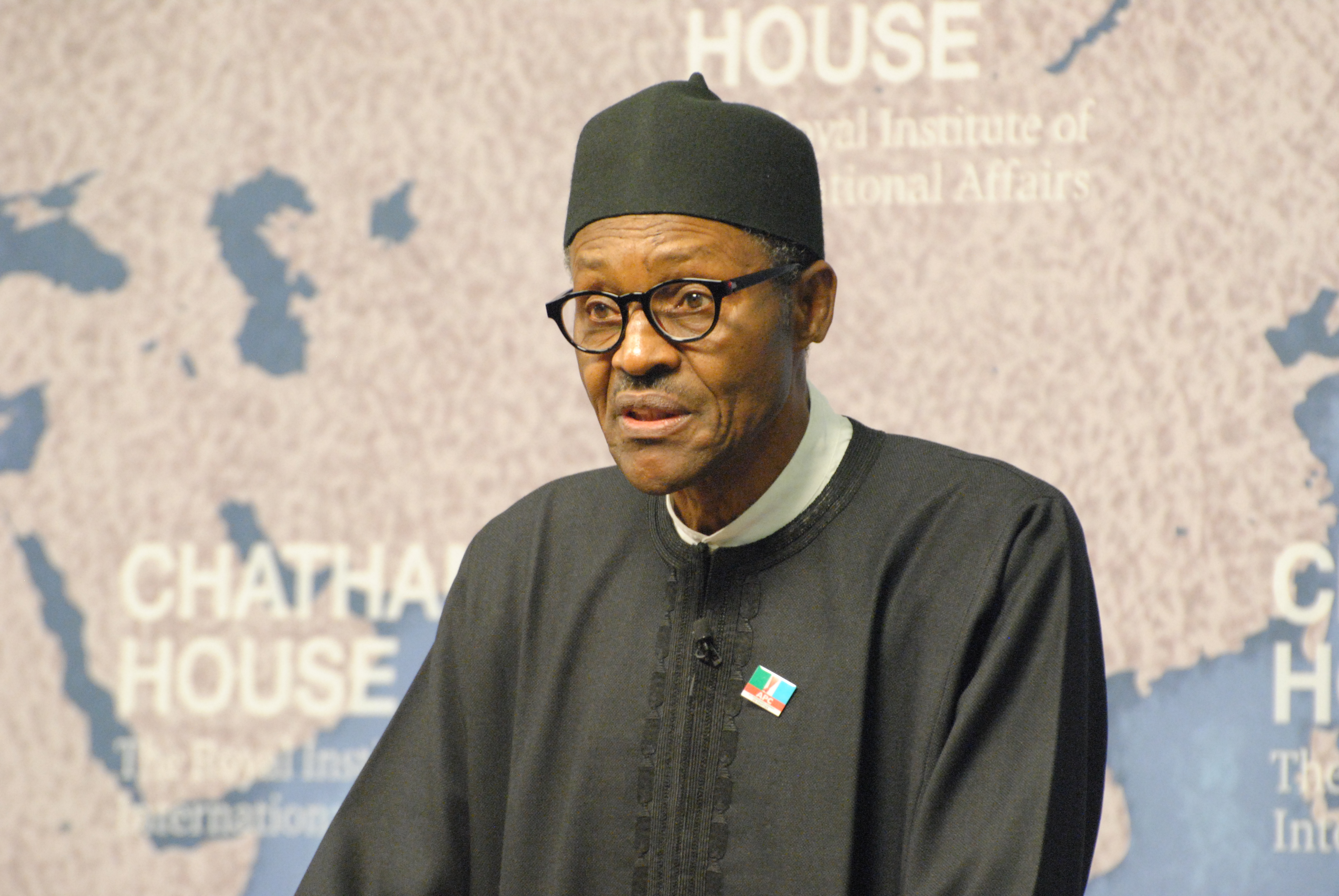 Former Nigerian president Muhammadu Buhari