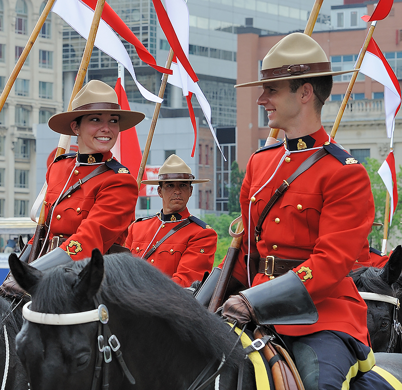 Royal Canadian Mounted Police officers