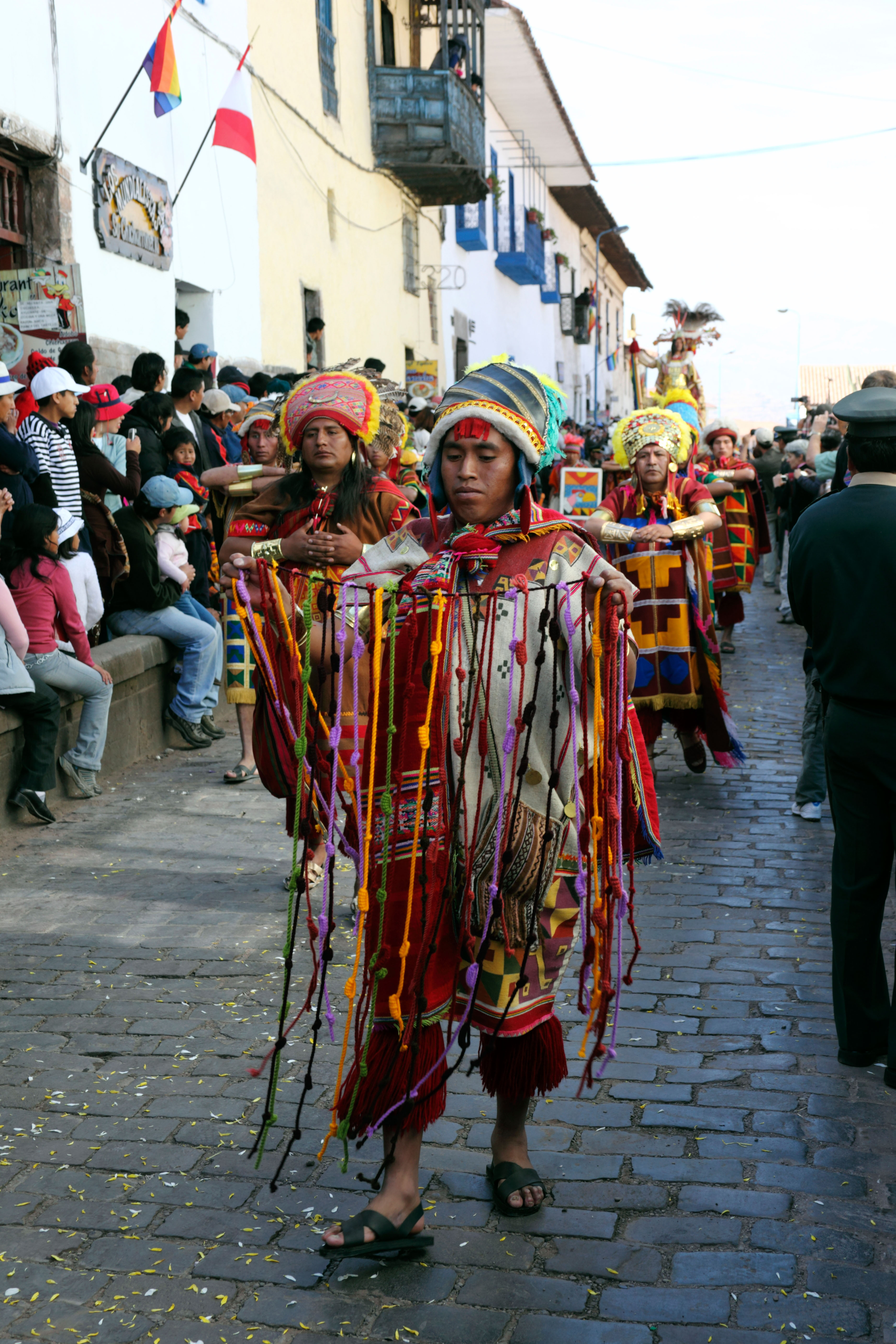 Procession in Cusco, Peru