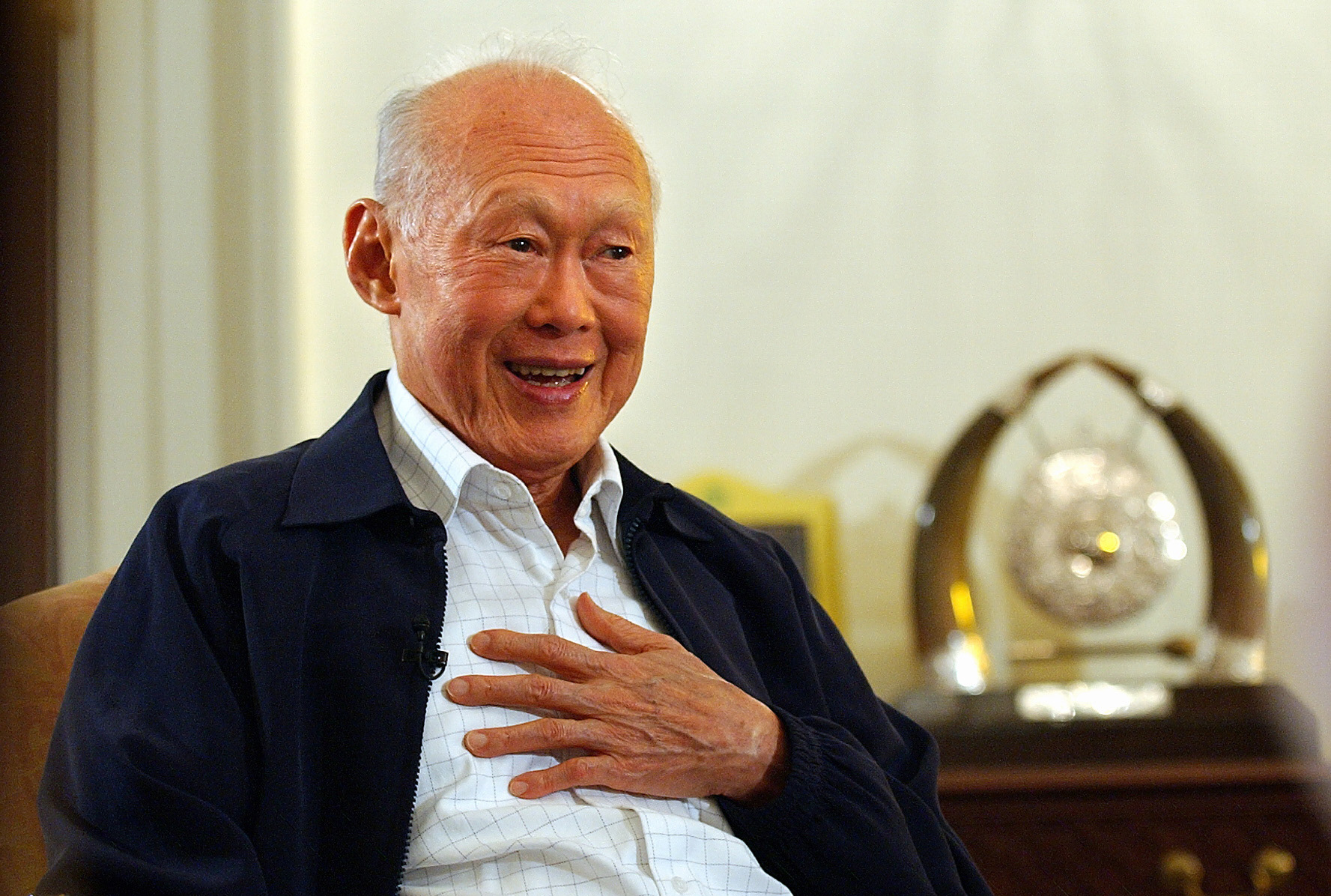 Singapore Prime Minister Lee Kuan Yew