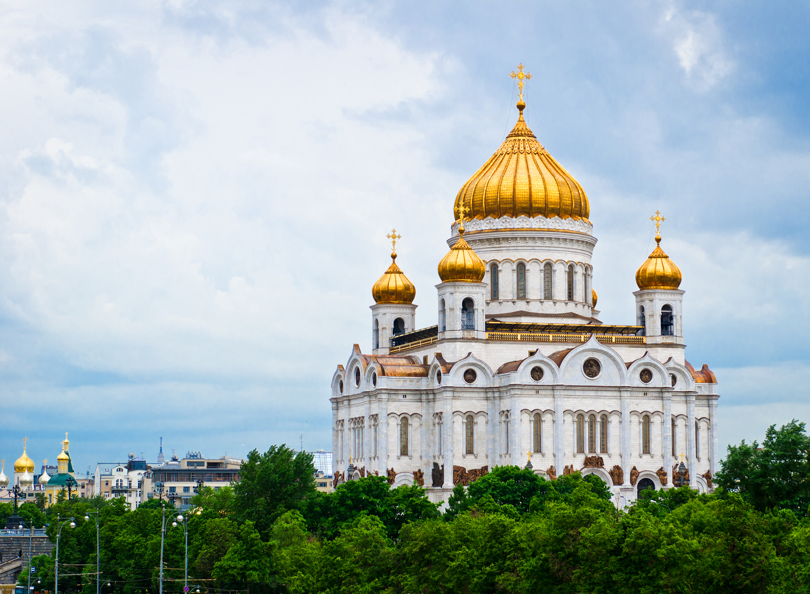 Christ the Savior Cathedral in Moscow, Russia