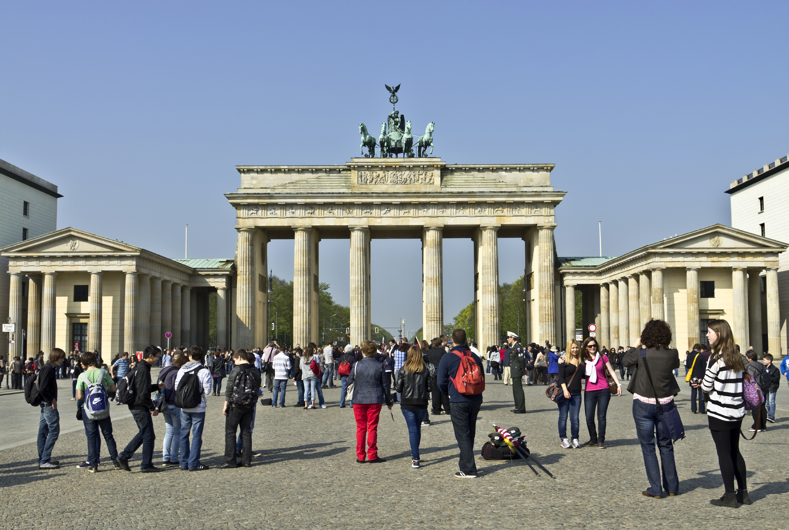 Brandenburg Gate in Berlin, Germany