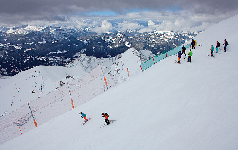 Skiing in Germany's Bavarian Alps