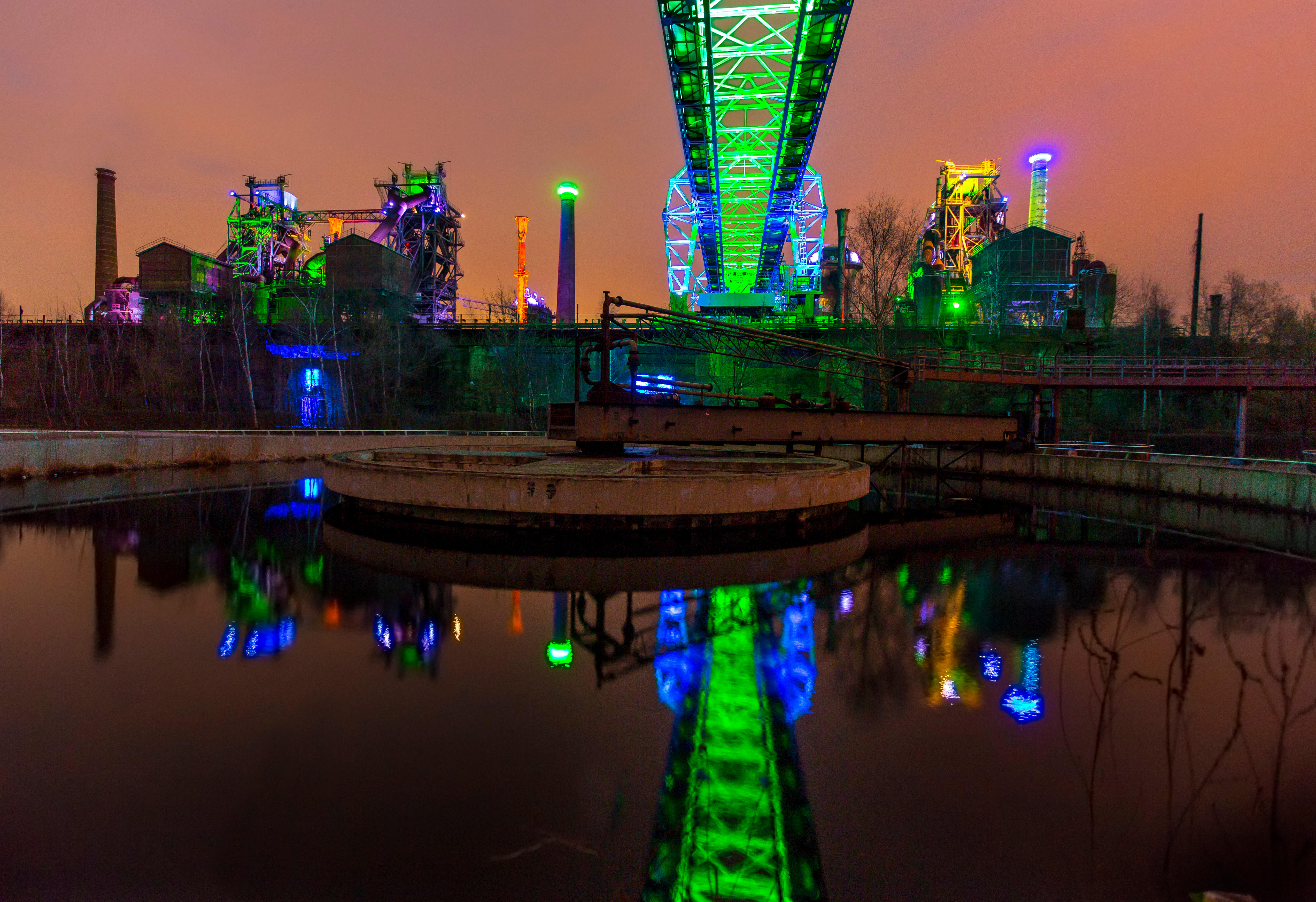 Landscape Park in Duisburg, Germany