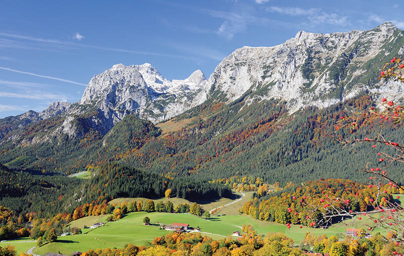 Southern Germany's Bavarian Alps