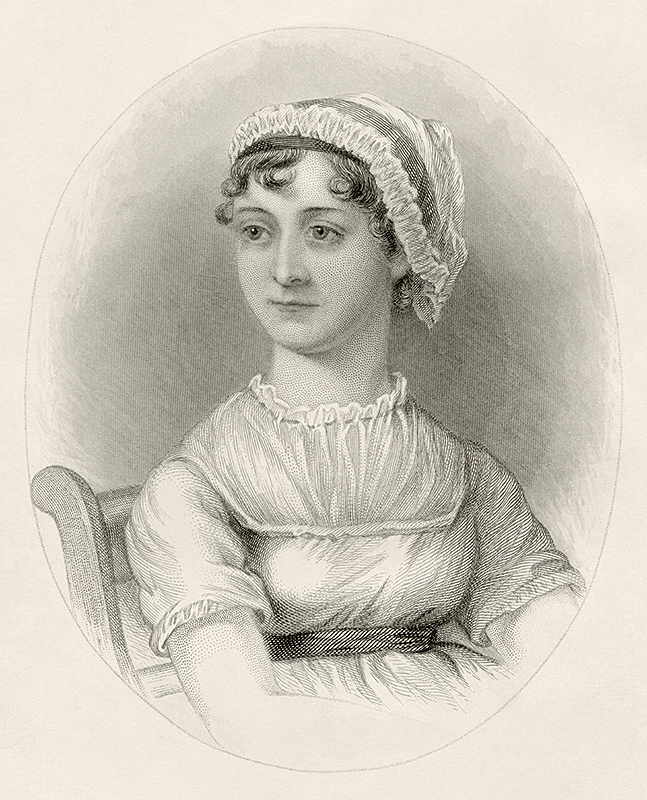 English novelist Jane Austen