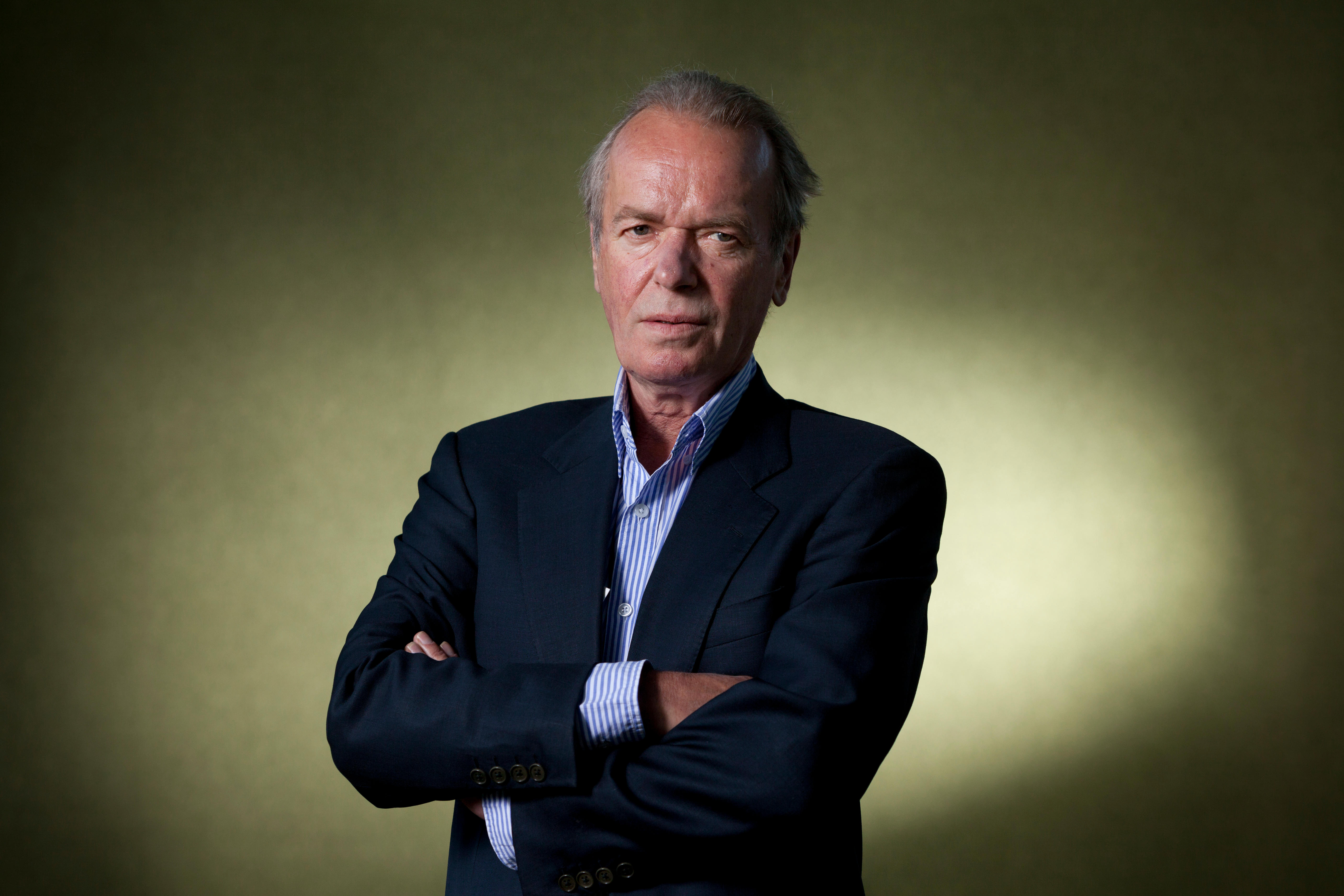 Modern British author Martin Amis