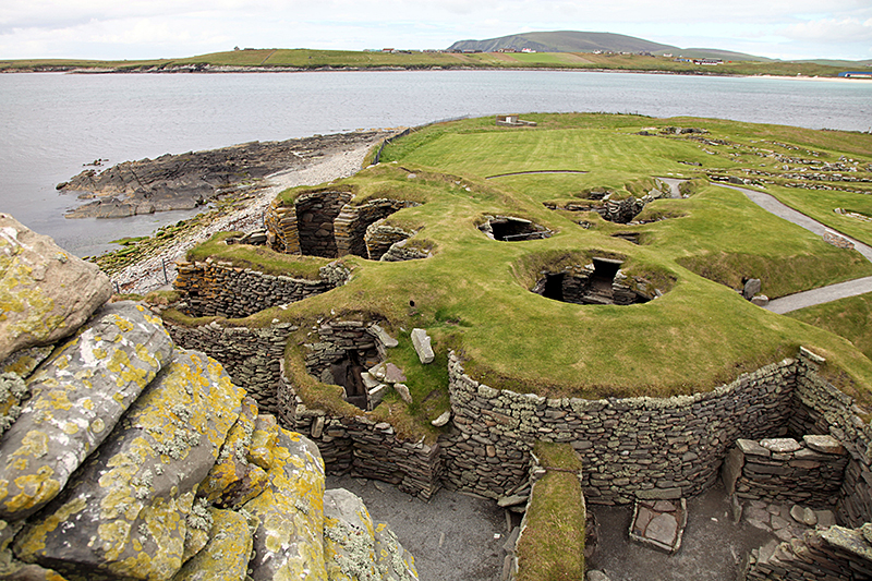 Neolithic village of Jarlshof