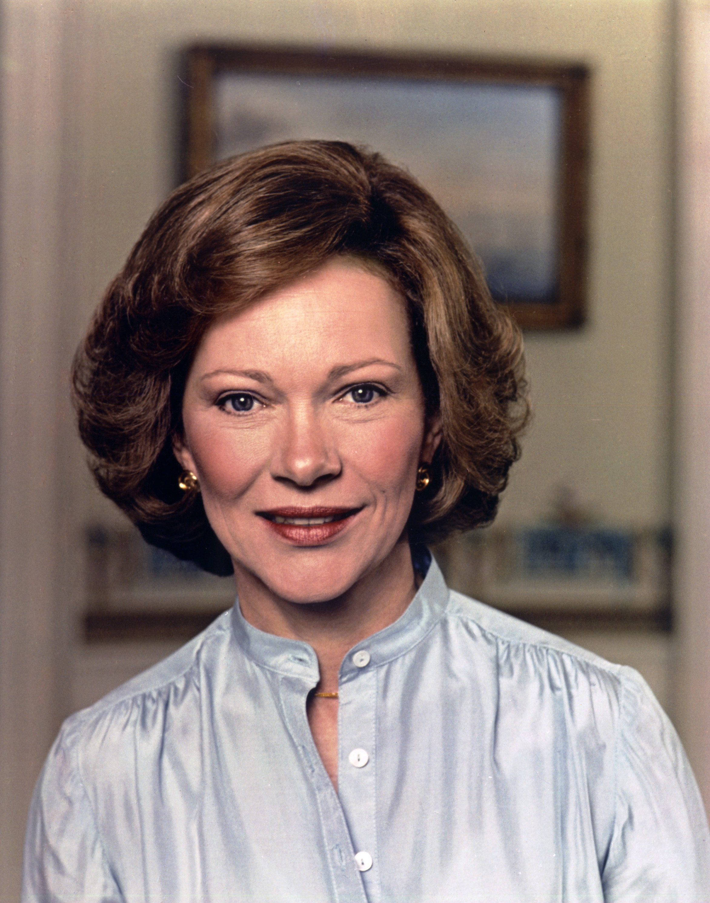 Rosalynn Carter, wife of U.S. president Jimmy Carter