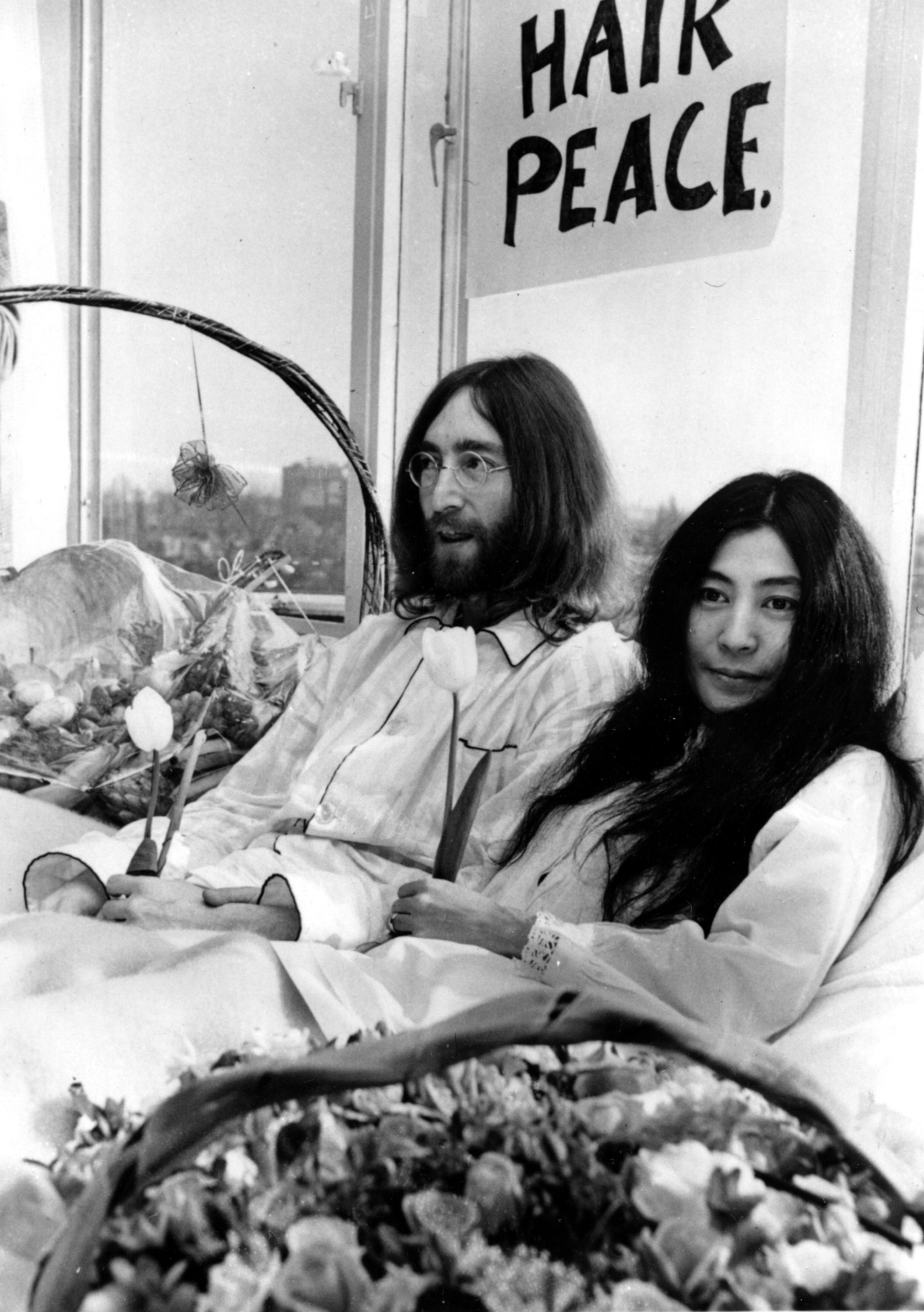 John Lennon and Yoko Ono