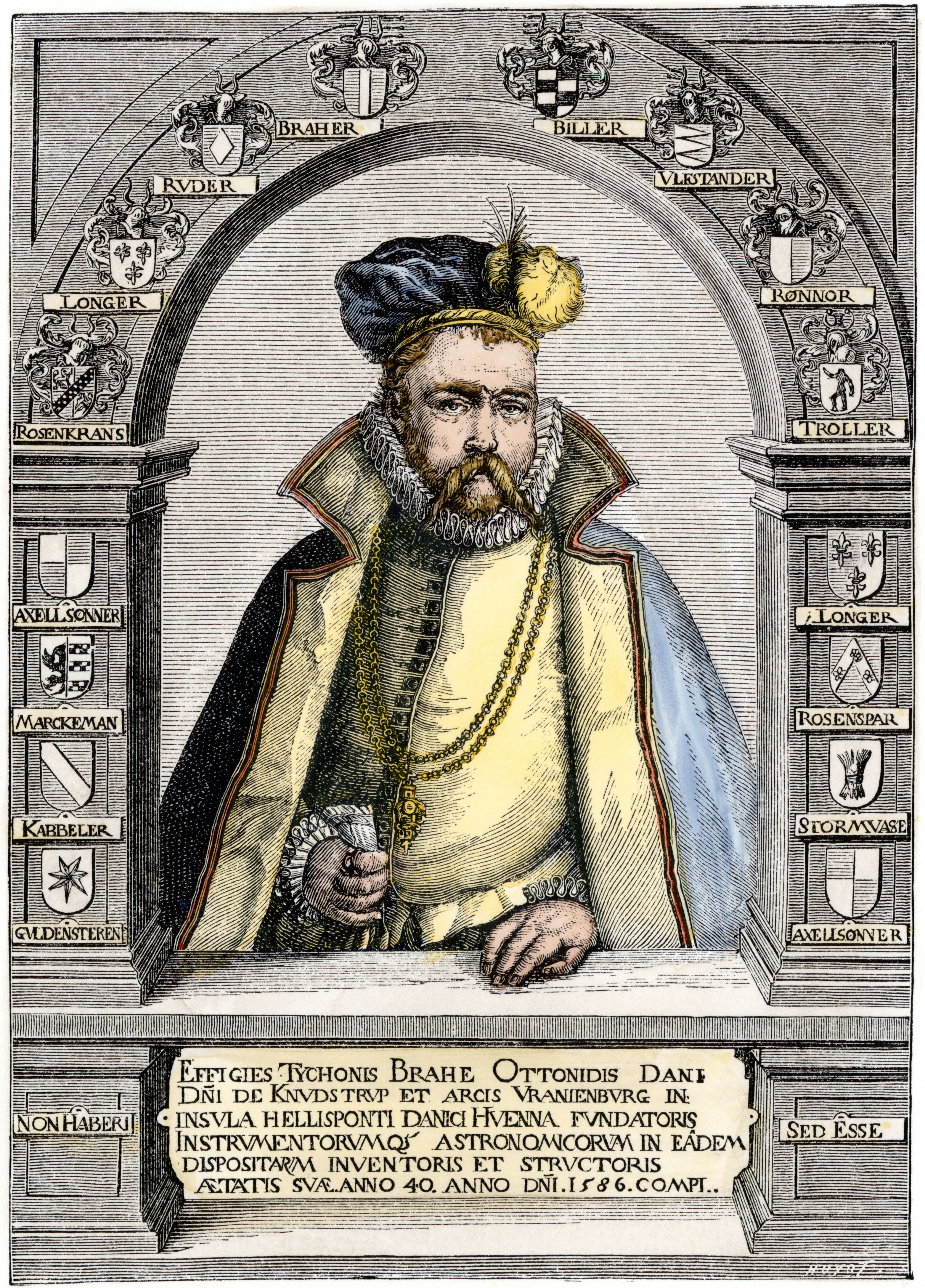 Tycho Brahe, Danish astronomer