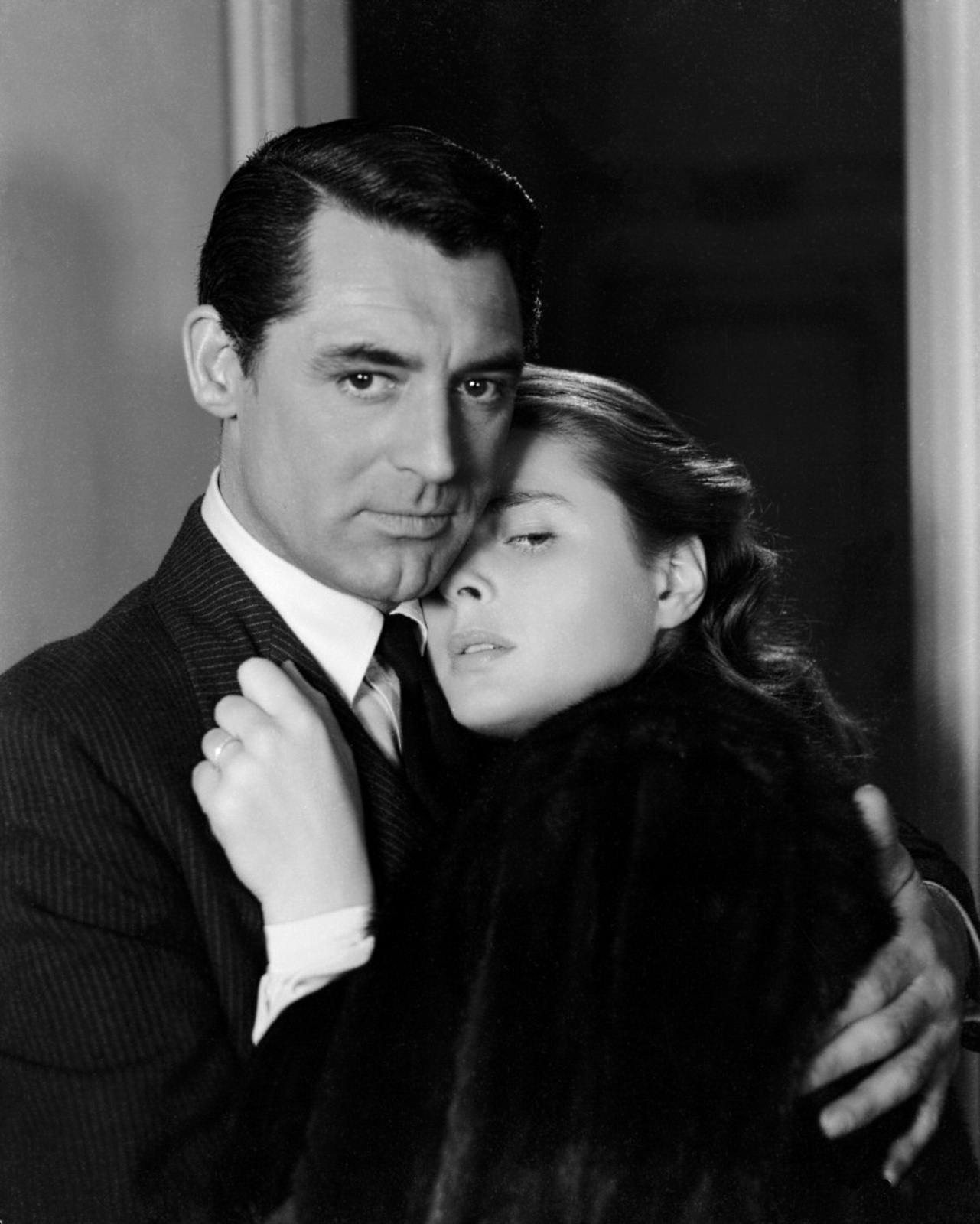 Cary Grant and Ingrid Bergman