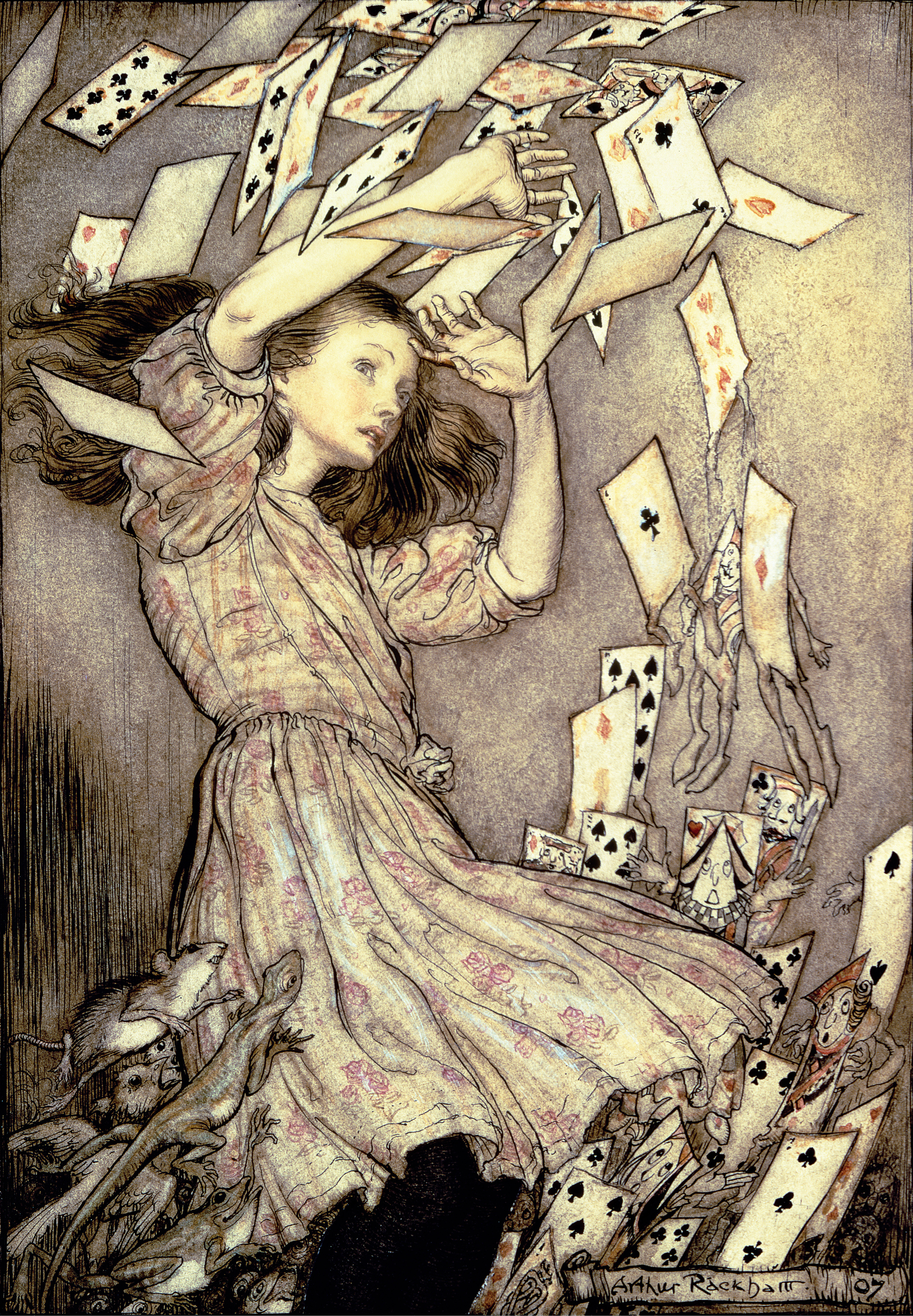 Alice's Adventures in Wonderland, illustrated by Arthur Rackham